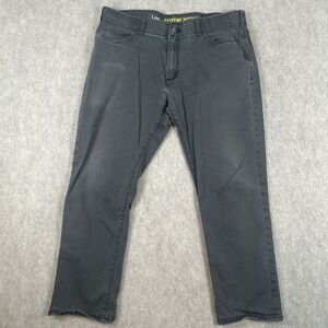 Lee Extreme Motion MVP Mens Jeans 38x29 Gray  Straight Leg